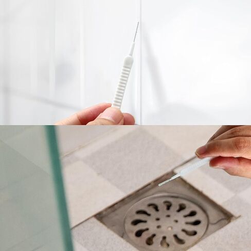 60 Pieces Mini Shower Head Cleaning Brush Anti-Clogging Nylon Cleaning Brush Hole Cleaning Brush for Shower for Window Slot, Phone, Keyboard, Car Vent, Straw in Saudi Arabia