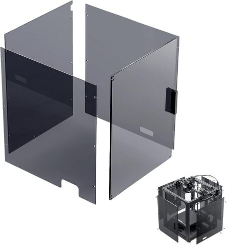 حاوية أكريليك Creality Ender-5 S1، غطاء غبار مقاوم للغبار بدرجة حرارة ثابتة من Ender 5 S1، 4 ورقات in Saudi Arabia