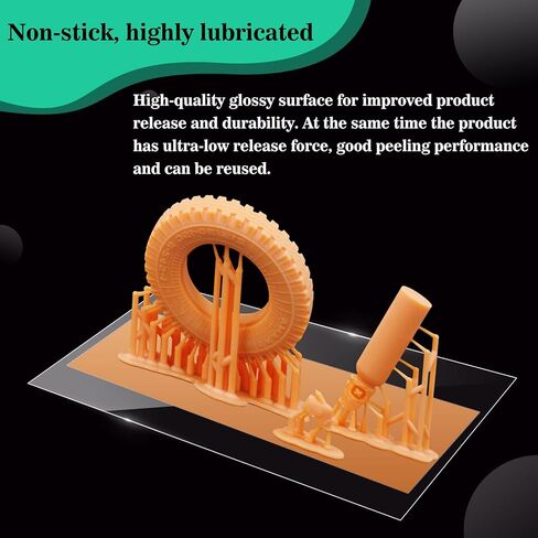 فيلم إصدار NFEP مقاس 273 × 176 مم 0.127 مم، فيلم إصدار PFA متوافق مع طابعات Saturn 2 ثلاثية الأبعاد وطابعات LCD ثلاثية الأبعاد أخرى مقاس 10 بوصات. وظيفة إصدار أقوى ونفاذية ضوء بنسبة 95%. in Kuwait