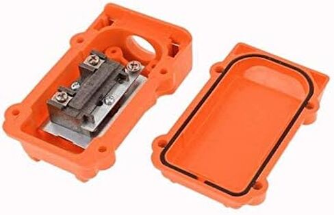 مفتاح زر الضغط للتحكم في قلادة الرافعة، مفتاح زر ضغط الرافعة بطريقتين، 250 فولت، 5 أمبير، 500 فولت، 2 أمبير، مفتاح قلادة الرافعة البرتقالية in Kuwait