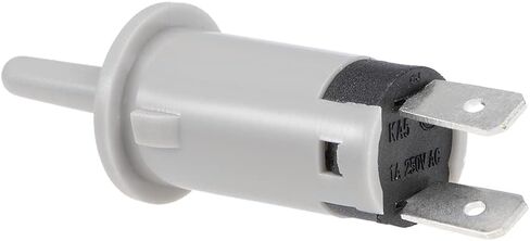 uxcell Refrigerator Door Light Switch 15mm Momentary Fridge Switch Normally Closed PS-KA5 AC 250V 1A Grey in Saudi Arabia