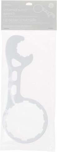 GE Plastic Water Filter Wrench | Allows for Easy Removal of At-Home Water Filtration System | Use for 1" Water Filter Systems | White | HHWRNCH in Kuwait