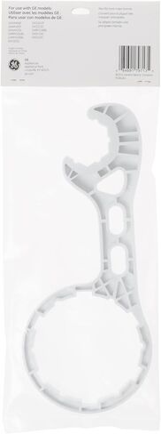 GE Plastic Water Filter Wrench | Allows for Easy Removal of At-Home Water Filtration System | Use for 1" Water Filter Systems | White | HHWRNCH in Kuwait