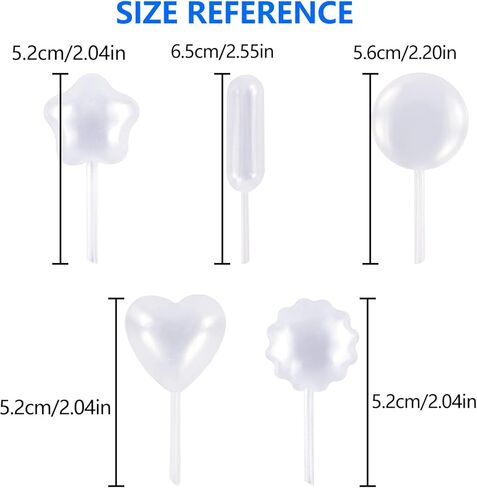 EKIND Plastic Squeeze Transfer Pipettes Suitable for Chocolate, Cupcakes, Strawberries, Ice Cream, Cakes, Children's Painting, Kitchen (4ml, Pack of 100) in Kuwait