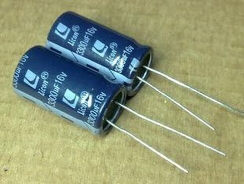 جديد 5 قطعة 3300 فائق التوهج 16v 16v3300uf 13*24 مللي متر 13X24mm 105° شعاعي مُكثَّف كهربائيًا in Kuwait