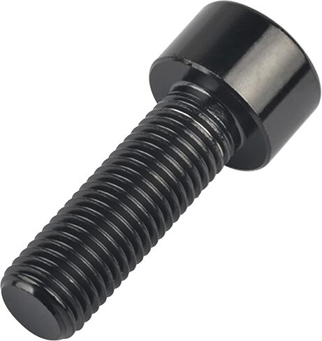 Titanium Cap Allen Socket Head Bolts M10 20 25 30 35 40 45 50 55 60mm Screw Pack of 4 (M10x20mm Pitch 1.25mm, Black) in Saudi Arabia