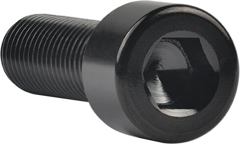 Titanium Cap Allen Socket Head Bolts M10 20 25 30 35 40 45 50 55 60mm Screw Pack of 4 (M10x20mm Pitch 1.25mm, Black) in Saudi Arabia