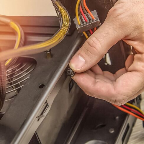 YOKIVE 50 قطعة فاصل مستقيم مستدير من النحاس، فاصل المواجهة مع خيط أنثى | إصلاح اللوحة الأم، رائع للصناعات الإلكترونية (M2 x 3 x 7mm) in Kuwait