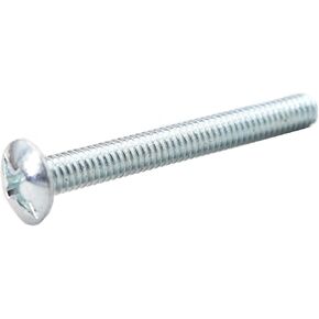cSeao Pull Knob Screws, 8-32 x 1-3/8", Zinc Plated, Truss Head