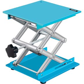 VEVOR Sta 8 X 8 Inch 88LB Aluminum Oxide Lifting Platform Heavy Duty Laboratory Scissor Lab Jack Stand 8x8 Inch in Saudi Arabia