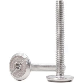 cSeao cSeao 25-Pack 1/4"-20 x 2 بوصة مسامير الإعصار، مسامير الرصيف، 304 الفولاذ المقاوم للصدأ in Saudi Arabia