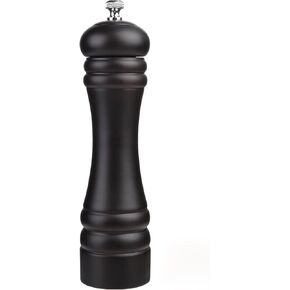 Pepper Mill Black Mini Pepper Grinder 6 Inch Metal Mechanism Adjustable Coarseness