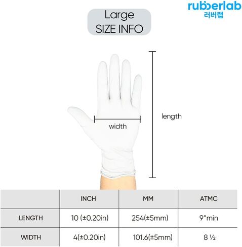 Disposable Nitrile Gloves, White, Small, 4mil, 4.6g Thickness Powder Free Medical Exam Food Grade (100pcs) For woman in Kuwait