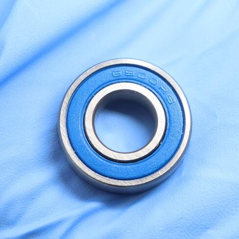 محمل كروي 6900RS 10×22×6 ملم، 10×22 ABEC 3 محامل كروية دقيقة محكمة الغلق من المطاط الازرق (مجموعة من 10 قطع) in Kuwait