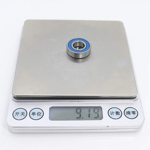 محمل كروي 6900RS 10×22×6 ملم، 10×22 ABEC 3 محامل كروية دقيقة محكمة الغلق من المطاط الازرق (مجموعة من 10 قطع) in Kuwait