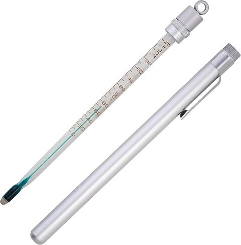 SP Bel-Art، HB Enviro-Safe ليكويد الجيب في الزجاج مقياس حرارة المختبر ، 0 إلى 220F ، حالة معدنية مغلقة ، صديقة للبيئة (B60570-1500) in Kuwait