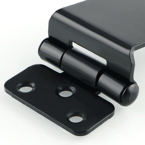 Alise Hasp Lock Right Angle 90°,Door Hinge Lock with Keys Clasp Latch Hinges Locks for Doors,2.5 Inch Black Chest Latches,without Padlock in Kuwait