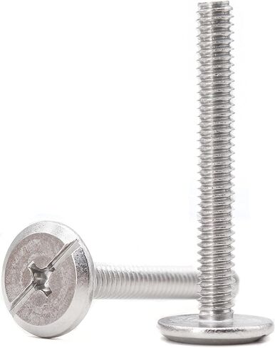 cSeao cSeao 25-Pack 1/4"-20 x 2 بوصة مسامير الإعصار، مسامير الرصيف، 304 الفولاذ المقاوم للصدأ in Saudi Arabia