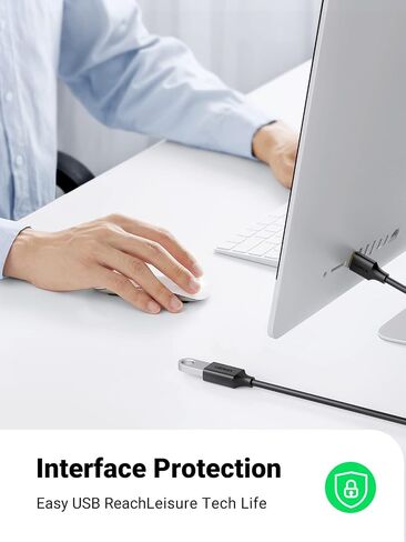 UGREEN USB Extender, USB 3.0 Extension Cable, Male to Female Cord 6FT in Kuwait
