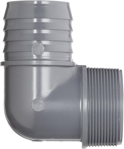 مجموعة Spears 1413 لضبط الأنبوب المصنوع من مادة PVC ، 90 درجة من البو، مقاس 40 ، رمادي، باربد × ذكر مستدق الأندرويد., 1413-020 in Kuwait