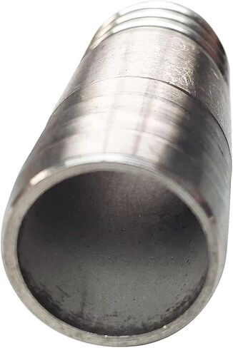 1" Stainless Steel Hose Barb Fitting 90 Degree Elbow Barbed Splicer Mender Union Fitting with 2PCs Hose Clamp for Oil Water Air in Kuwait