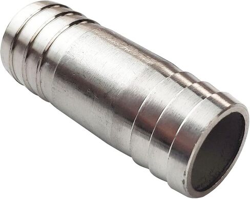 1" Stainless Steel Hose Barb Fitting 90 Degree Elbow Barbed Splicer Mender Union Fitting with 2PCs Hose Clamp for Oil Water Air in Kuwait