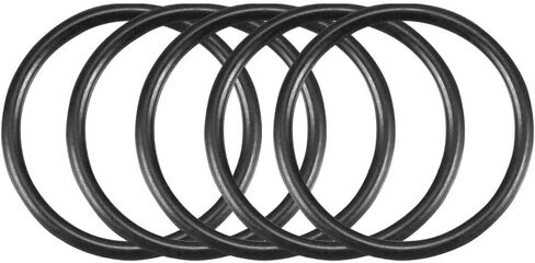 uxcell Nitrile Rubber O-Rings, 13mm OD 11mm ID 1mm Width, Metric Sealing Gasket, Pack of 50 in Saudi Arabia