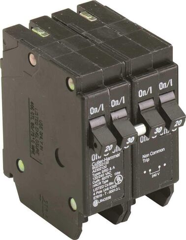 EATON GIDDS-605833 605833 Quad Breaker One 2 Pole 50 Amp And Two 1 Pole 20 Amp Common Trip in Saudi Arabia