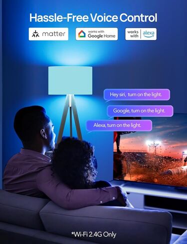 مصابيح اديسون الذكية من موجوي، 2700-6500 كلفن كهرماني قابل للضبط وخافت للضوء أبيض دافئ وبارد واي فاي E26 LED مصابيح اديسون، 8 وات ST19 800lm 90+ CRI لمبة إضاءة خيطية عتيقة، متوافقة مع Alexa、Google Home، 4 عبوات in Kuwait