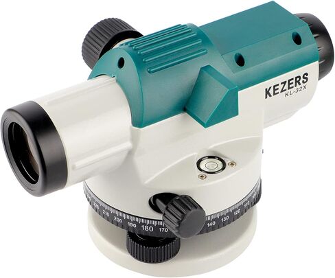 حامل ثلاثي للمسح من الألومنيوم من KEZERS، حامل ثلاثي القوائم عالي التحمل مع مشبك سريع، حامل ثلاثي مسطح ملولب 5/8 بوصة -11 للمستوى البصري التلقائي in Kuwait