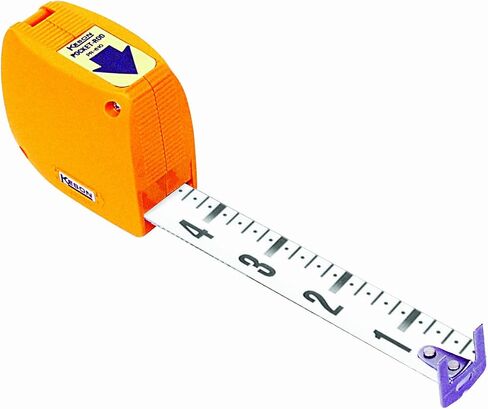 Keson PR618 Builder's Pocket Rod (Units: Foot & Inch), 6-1/2-Foot in Kuwait
