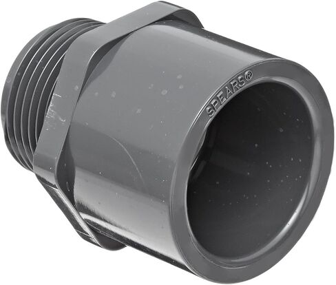 محول ذكر PVC80MA34 جدول 80 PVC ، 1.9 سم in Saudi Arabia
