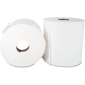 Boardwalk BWK410322 10 in. 2 Ply Center-Pull Roll Towels - White (6/Carton)