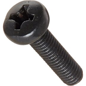 Small Parts M312D7985AB Steel Pan Head Machine Screw, Black Oxide Finish, Meets DIN 7985, #1 Phillips Drive, M3-0.5 Thread Size, 12 mm Length, Fully Threaded, Import (Pack of 100) in Kuwait