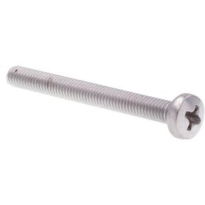 Prime-Line 9131272 Machine Screws, Metric, Pan Head, Phillips Drive, M4-0.7 X 40MM (10 Pack) in Kuwait