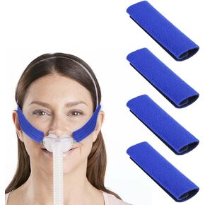 4pcs CPAP Strap Covers Soft CPAP Headgear Mask Strap Cushions for Reducing Indentation (Blue) in Saudi Arabia