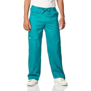 Cherokee Mens and Womens Cargo Pant with Elastic Waist and Features 5 Pockets 4043