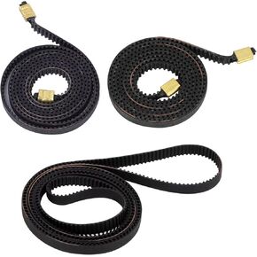 طقم حزام التوقيت الرسمي Creality Ender 3 S1، حزام متزامن للمحور X للطابعة ثلاثية الأبعاد + حزام متزامن للمحور Y + طقم حزام متزامن حلقي لـ Ender 3 S1/Ender 3 S1 Pro in Kuwait