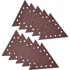 WEN 6377SP120 120-Grit Hook & Loop 11-1/4-Inch Triangle Drywall Sander Sandpaper, 10 Pack in Kuwait