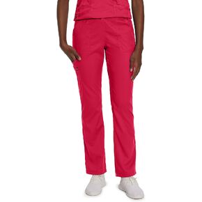 Landau Proflex Tailored Fit Stretch 5-Pocket Cargo Scrub Pants for Women 2042