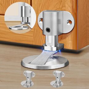 سدادات أبواب مغناطيسية قابلة للتعديل لأسفل الباب، لاصقة مثبتة على الأرض بدون توقف للباب، حامل باب مغناطيسي حديث لحماية الحائط للمركبات الترفيهية/الغرفة/الحظيرة/باب شديد التحمل in Kuwait