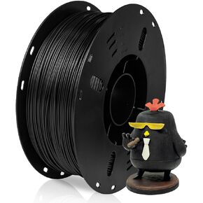 Voxelab Silk PLA Filament 1.75 مم خيوط طابعة ثلاثية الأبعاد، خيوط طباعة ثلاثية الأبعاد لامعة خالية من الانسداد، دقة الأبعاد +/- 0.02 مم، بكرة PLA 1 كجم (2.2 رطل)، تناسب معظم طابعات FDM، حرير معدني رمادي