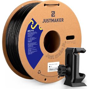 ABS PRO (ABS+) 3D Printer Filament, Upgraded Strength Heat Resistant Filament, Cardboard Spool, Dimensional Accuracy +/-0.03mm, 1.75mm, 1 kg (2.2 lbs), Black