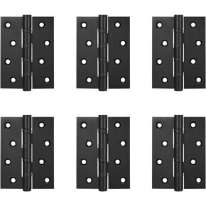 2 Pack Brass Door Hinges 4 Inch Heavy Duty Hardware Quiet Hinges Interior Door Hinges with Screws