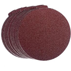 Sand Paper for Car, 50 Pack Premium 6 Inch Sanding Discs, 36 Grit Sanding Paper, Self Adhesive Orbital Sander Pads, PSA Aluminum Oxide Sandpaper Discs, Auto Sandpaper for Wood, Metal, Paint in Saudi Arabia