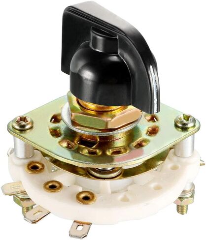 uxcell 1P8T 1 Pole 8 Position 1 Deck Band Channel Rotary Switch Selector with Knob in Saudi Arabia