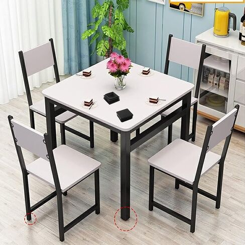 UoYu 80 × 80 مم مربع الأنابيب البلاستيكية الأسود نهاية كاب السياج بوست أنبوب غطاء أنبوب كرسي الانزلاق إدراج النهاية المكونات الثقيلة بوست النهاية كاب 6 قطع in Kuwait
