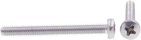 Prime-Line 9131272 Machine Screws, Metric, Pan Head, Phillips Drive, M4-0.7 X 40MM (10 Pack) in Kuwait