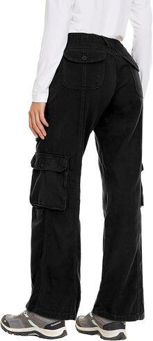 Womens 10" Hiking Cargo Shorts Cotton Casual Military Army Combat Outdoor Sports Work Shorts with 7 Pockets in Kuwait