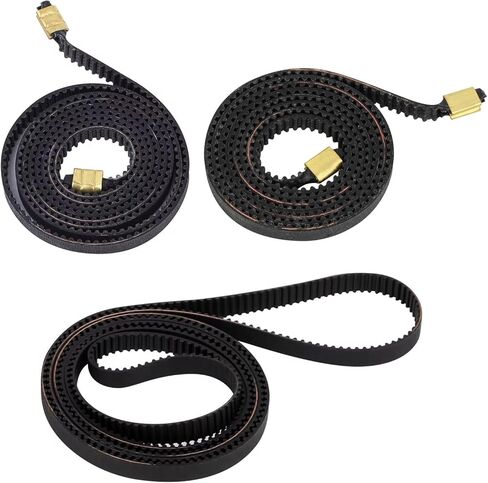 طقم حزام التوقيت الرسمي Creality Ender 3 S1، حزام متزامن للمحور X للطابعة ثلاثية الأبعاد + حزام متزامن للمحور Y + طقم حزام متزامن حلقي لـ Ender 3 S1/Ender 3 S1 Pro in Kuwait